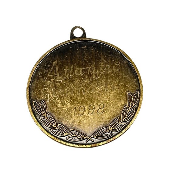 Vintage 1998 Atlantic Gymnastics Bronze Medal Commemorative Collectible - Picture 5 of 8